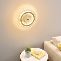 Aplique dorado con iluminación LED y disco transparente - Alma