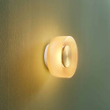 Luminaria de pared contemporánea vidrio ámbar LED 6W - Inaya