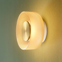 Luminaria de pared contemporánea vidrio ámbar LED 6W - Inaya