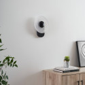 Aplique de pared negro con efecto halo esculpido LED 6W - Sorelli