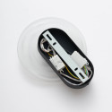 Aplique de pared negro con efecto halo esculpido LED 6W - Sorelli