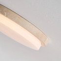 Plafón pequeño blanco de 30 cm en travertino natural LED 10 W - Malba