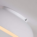 Plafón minimalista blanco LED regulable de 40 cm - Séline