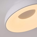 Plafón minimalista blanco LED regulable de 40 cm - Séline