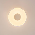 Plafón minimalista blanco LED regulable de 40 cm - Séline