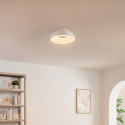 Plafón minimalista blanco LED regulable de 40 cm - Séline