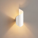 Pequeña lámpara ambiental con diseño trenzado blanco mate 25 cm - Dani