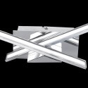 Aplique - LED 2 Luces cromo plata -Yuna