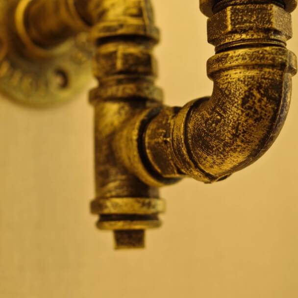 Aplique de pared industrial vintage - Lumi
