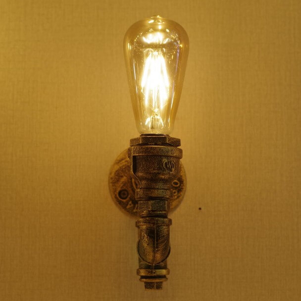 Aplique de pared industrial vintage - Lumi