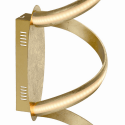 Aplique de oficina LED dorado - Millenium