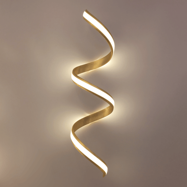 Aplique de oficina LED dorado - Millenium