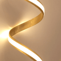 Aplique de oficina LED dorado - Millenium