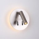 Lámpara de lectura moderna de doble luz e interruptor - Bilbao